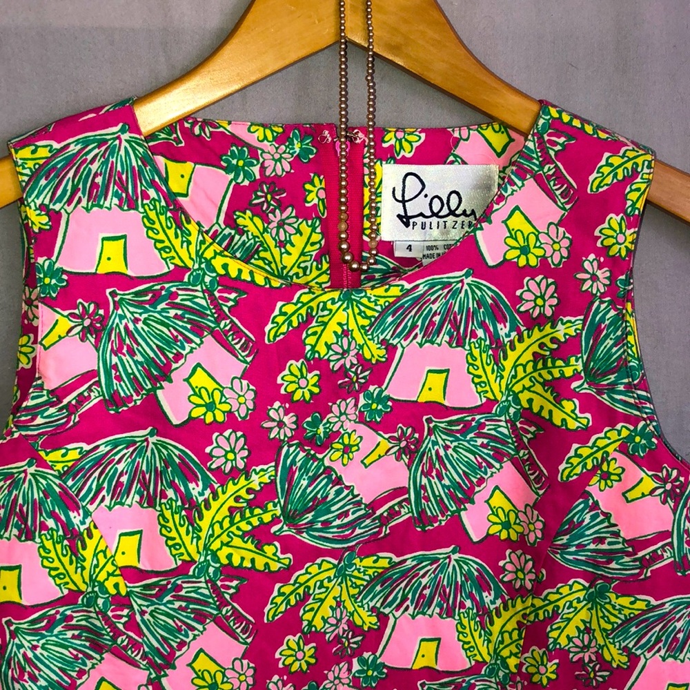 Lily Pulitzer Tiki Hut Cocktail Dress